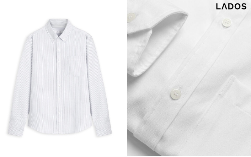 so mi oxford mau trang