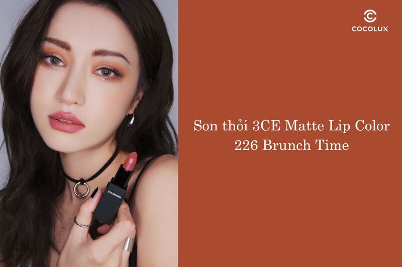 Son thỏi 3CE Matte Lip Color 226 Brunch Time