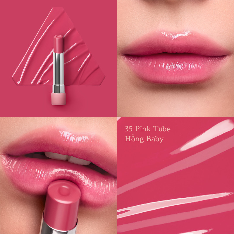 Son Bóng Dưỡng Môi 3CE Glazy Lip Glow 3.2G