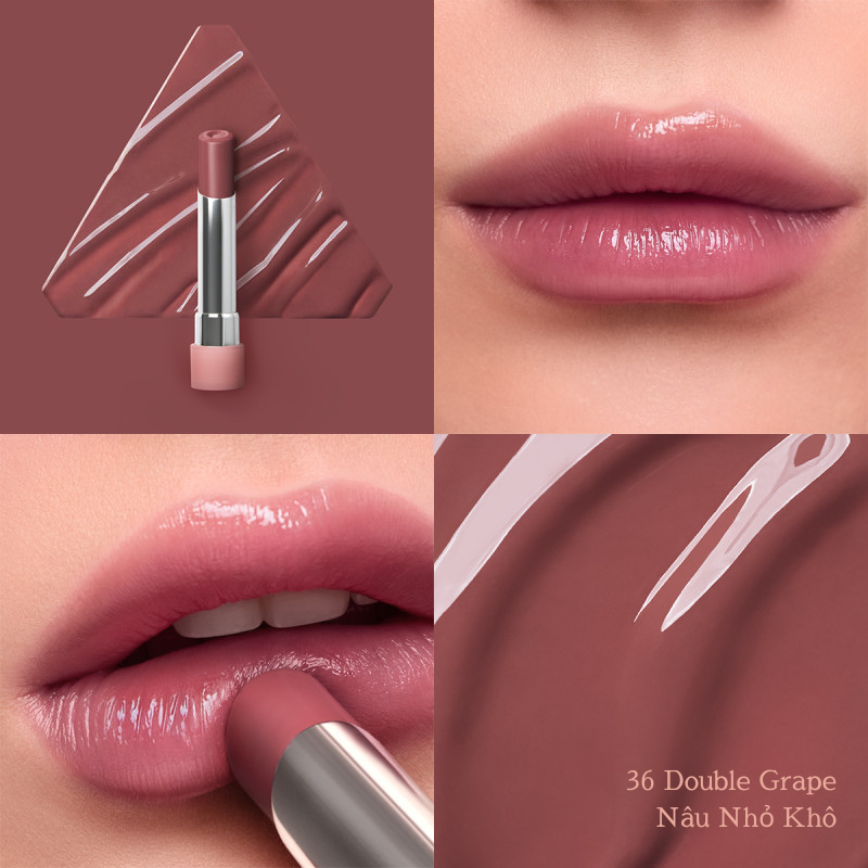 Son Bóng Dưỡng Môi 3CE Glazy Lip Glow 3.2G