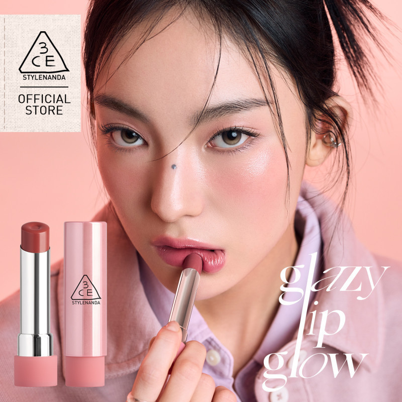 Son Bóng Dưỡng Môi 3CE Glazy Lip Glow 3.2G