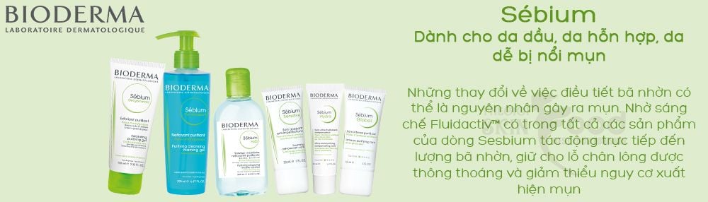 Gel Rửa Mặt Bioderma Ngăn Ngừa Mụn Cho Da Dầu Sebium Gel Moussant