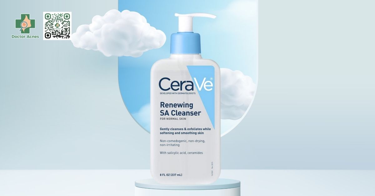 sữa rửa mặt chứa axit salicylic