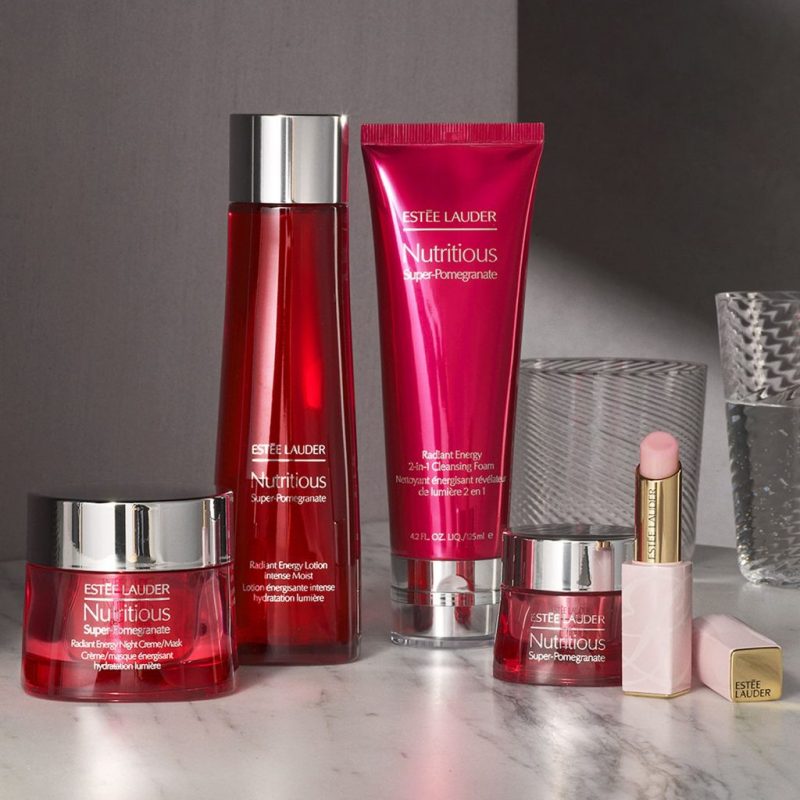 Sữa Rửa Mặt Estée Lauder Nutritious Super-Pomegranate Radiant Energy 2-in-1 Cleansing Foam 125ml
