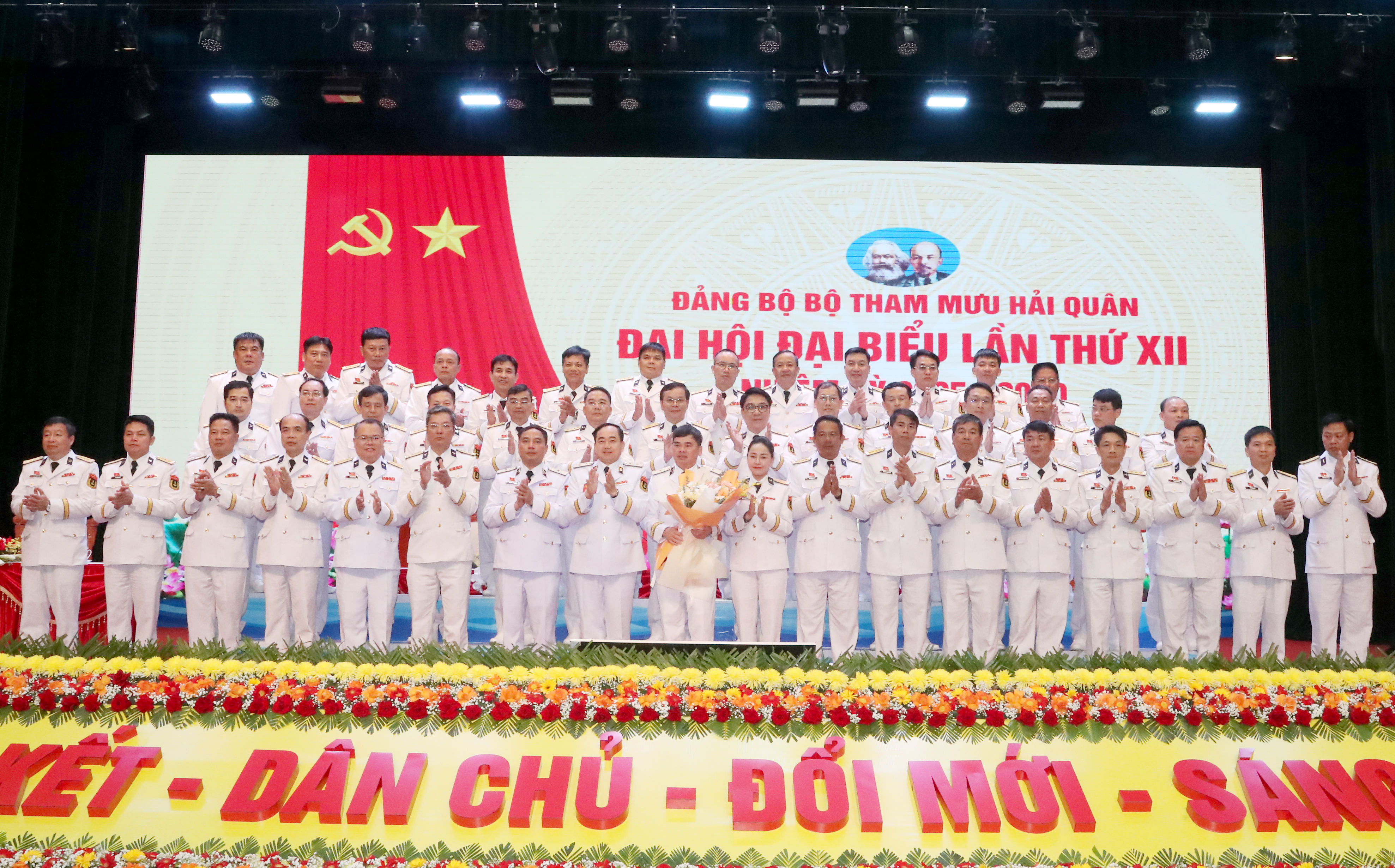 Đại hội đại biểu Đảng bộ Bộ Tham mưu Hải quân lần thứ XII thành công tốt đẹp