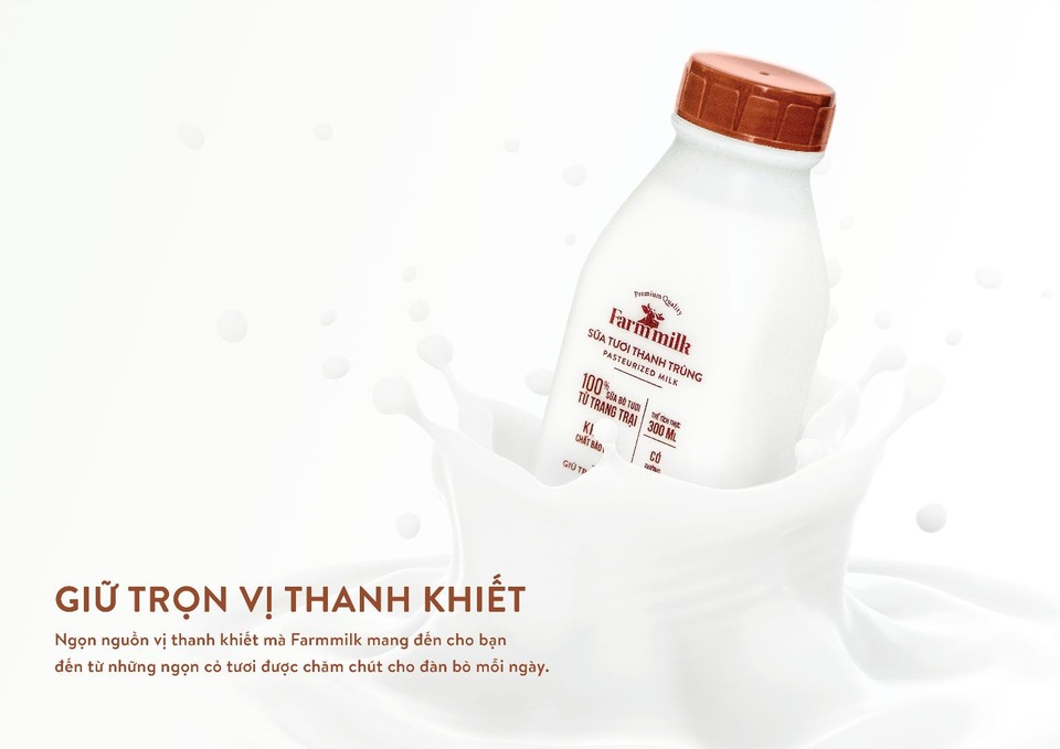Quy trình sản xuất Farmmilk để giữ trọn vị thanh khiết trong mọi công đoạn