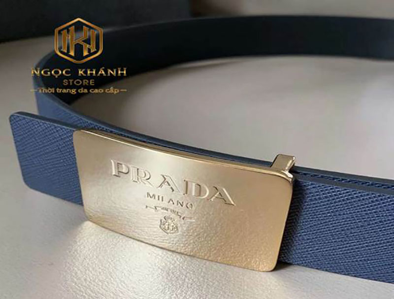 thắt lưng da prada