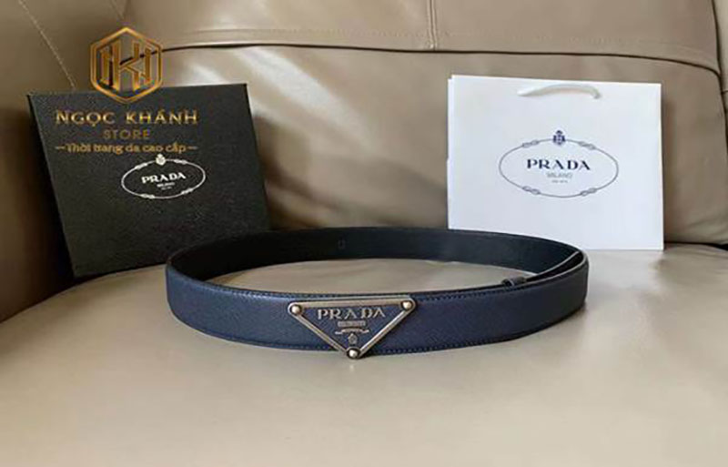 thắt lưng da prada