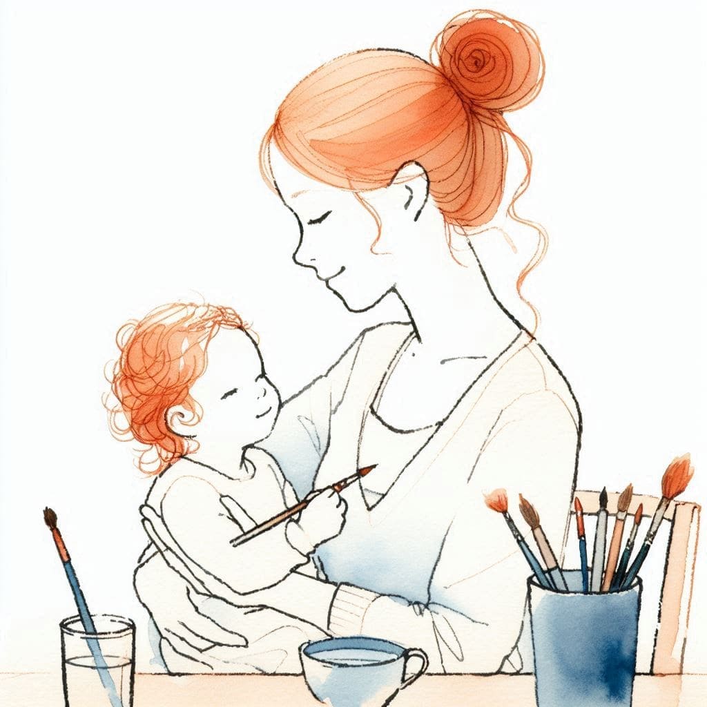 Bài thơ "Con yêu mẹ" của tác giả Xuân Quỳnh