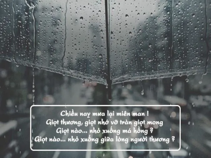 Thơ về mưa 2
