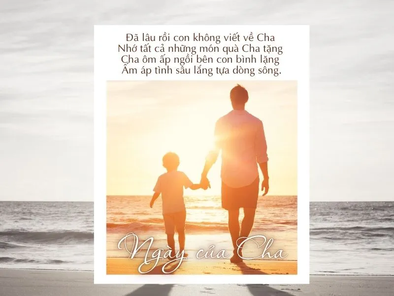 Top 10+ bài thơ Ngày của Cha hay, ý nghĩa và chạm đến trái tim