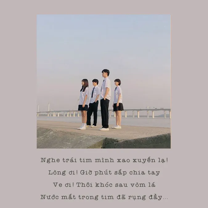Thơ về tuổi học trò tinh nghịch, vụng dại 4