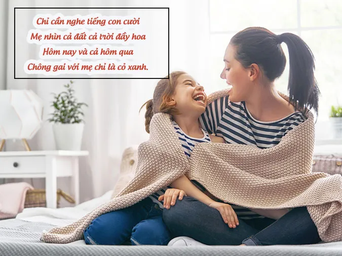 Thơ về mẹ và con gái - Những vần thơ bày tỏ lời yêu thương 6