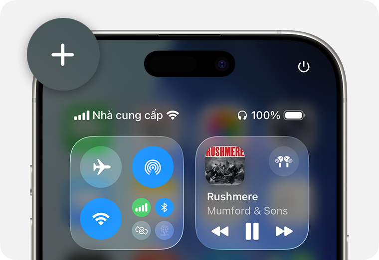 Sử dụng t&iacute;nh năng Nghe trực tiếp với AirPods hoặc Beats