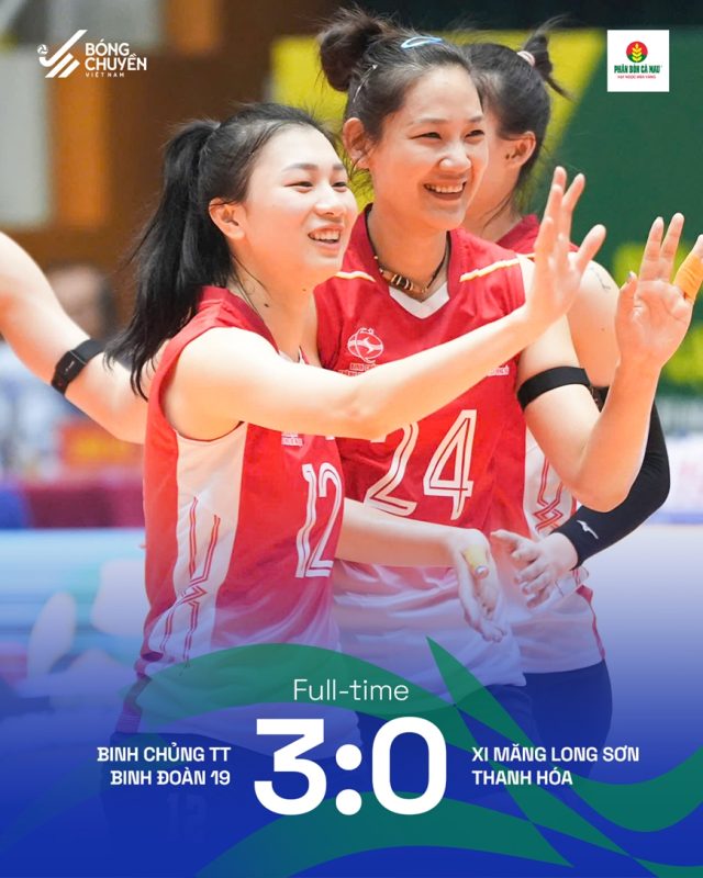Binh chủng Thông tin thắng trận đầu ở giải bóng chuyền vô địch quốc gia