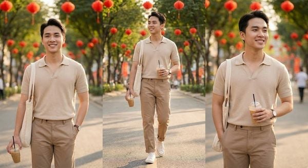 Đồ tết 2026 - polo cao cấp phối quần chinos