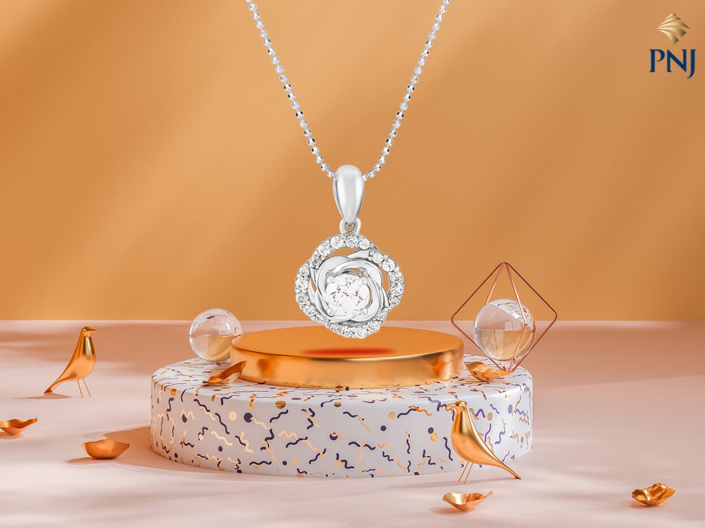 trang sức vàng trắng