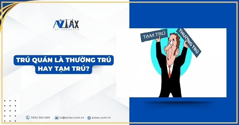 Trú quán là thường trú hay tạm trú?