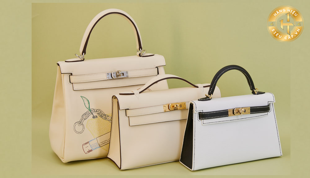 Túi Hermes Kelly có mấy Size? Cách lựa chọn size túi Hermes Kelly phù hợp
