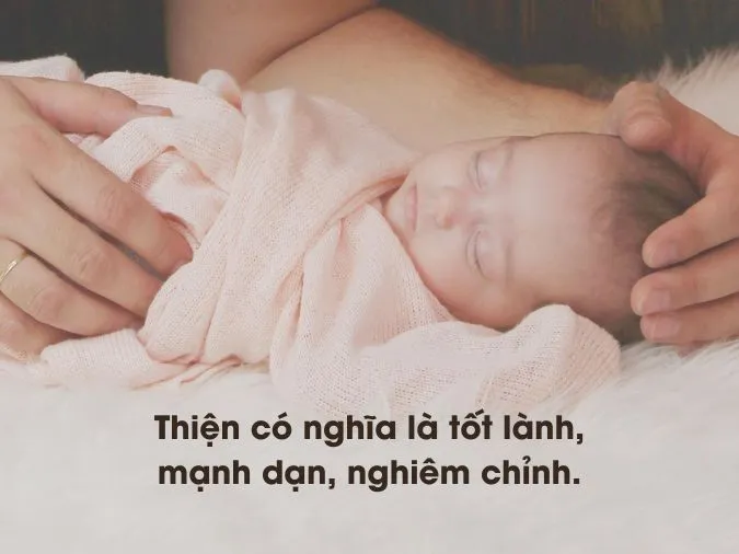 Ý nghĩa tên Thiện và cách đặt tên đệm cho tên Thiện siêu hay
