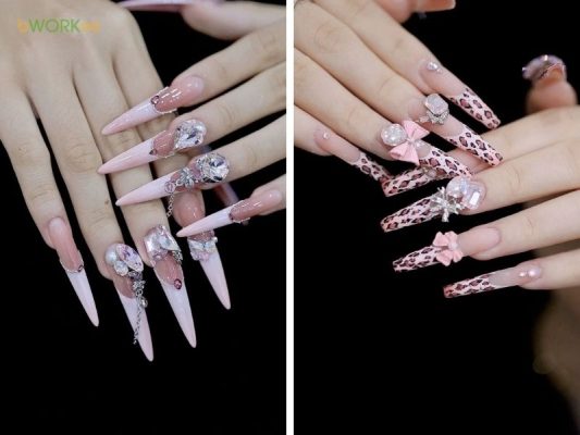 99+ Mẫu Nail Trung Quốc Hot Trend Douyin 2026