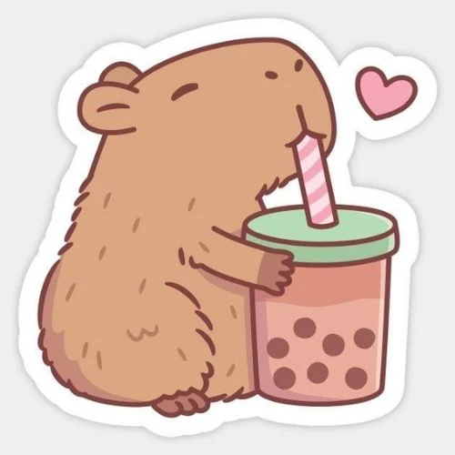 Ảnh đại diện capybara dễ thương, đáng yêu nhất 2025