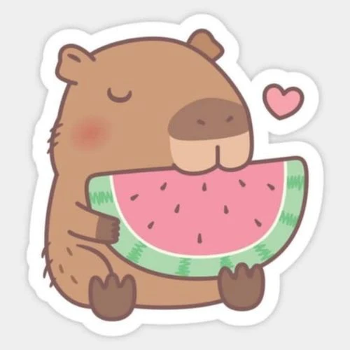 Ảnh đại diện capybara dễ thương, đáng yêu nhất
