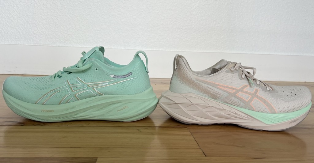 Asics Novablast 4 vs Nimbus 26