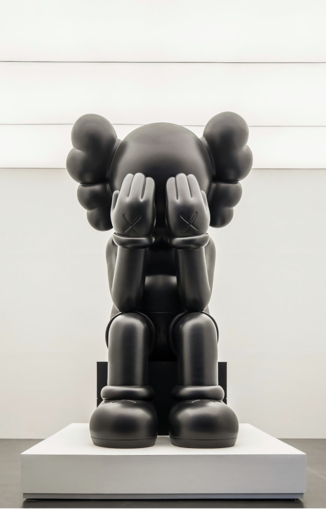 Hình nền Bearbrick đen cho Điện Thoại
