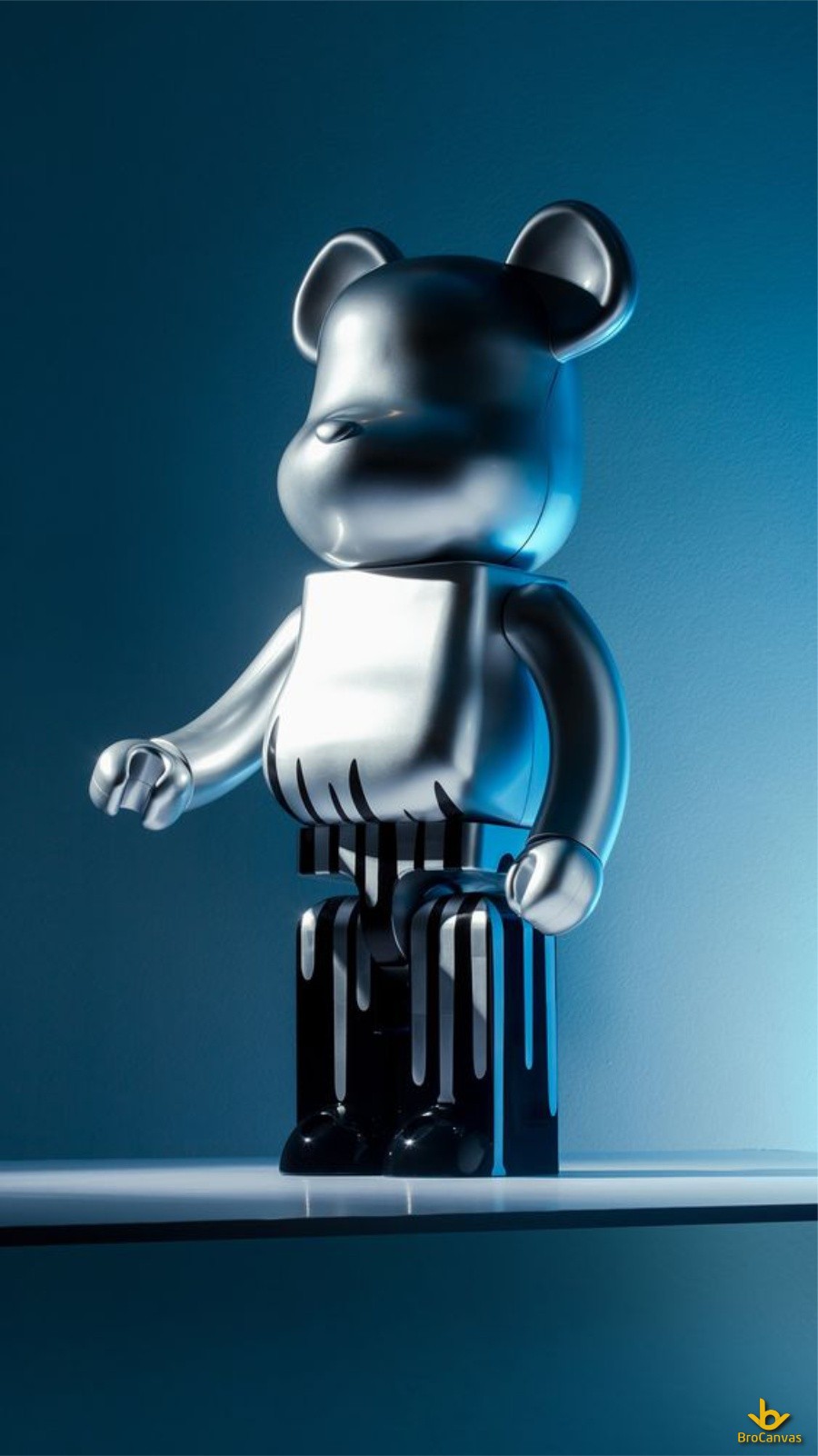 Hình nền gấu Bearbrick sang trọng