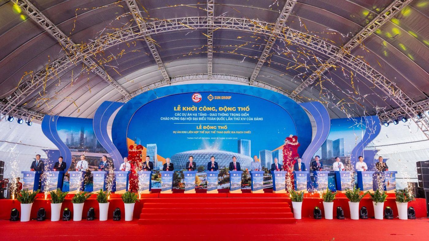 Sun Group to develop Rach Chiec National Sports Complex in Ho Chi Minh City