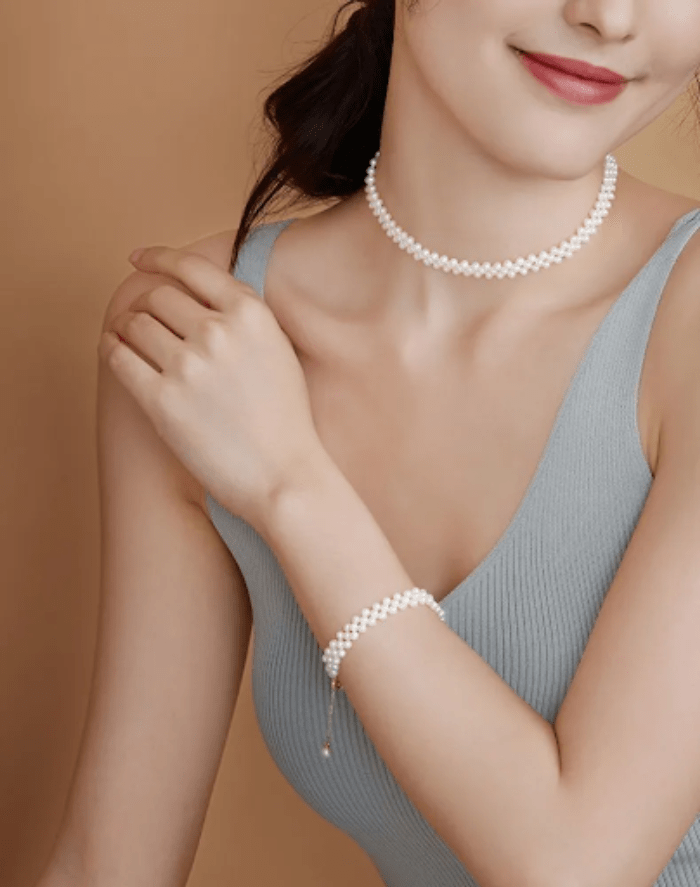 Choker ngọc trai