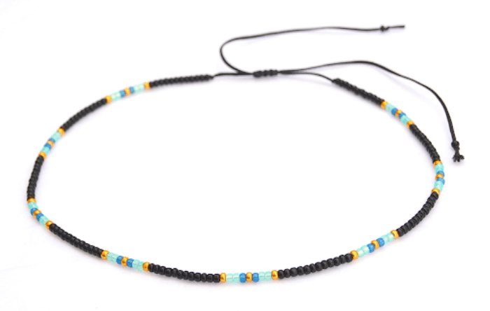 Choker cườm mảnh