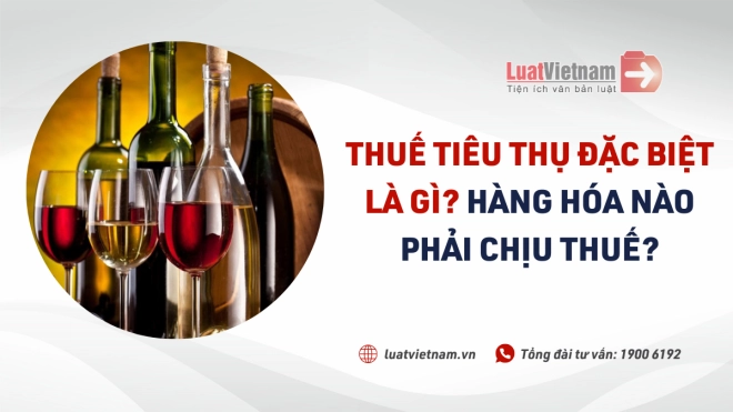 Thuế tiêu thụ đặc biệt là gì? Hàng hóa nào phải chịu thuế?