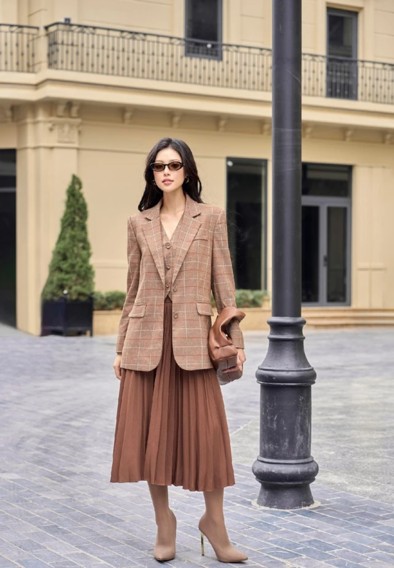 Sử dụng lớp trang phục để tạo chiều sâu