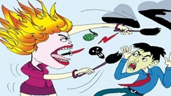Dâu dữ mất họ, chó dữ mất láng giềng
