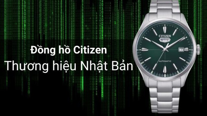 Thương hiệu Citizen có đa dạng mẫu đồng hồ