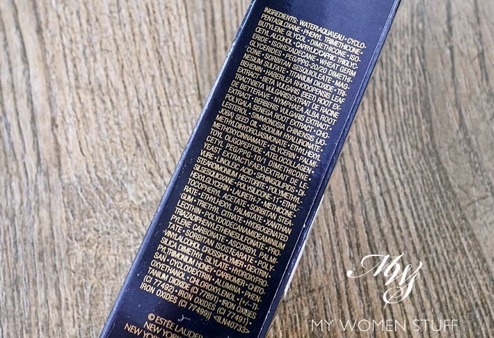 estee lauder futurist aqua brilliance makeup foundation ingredients