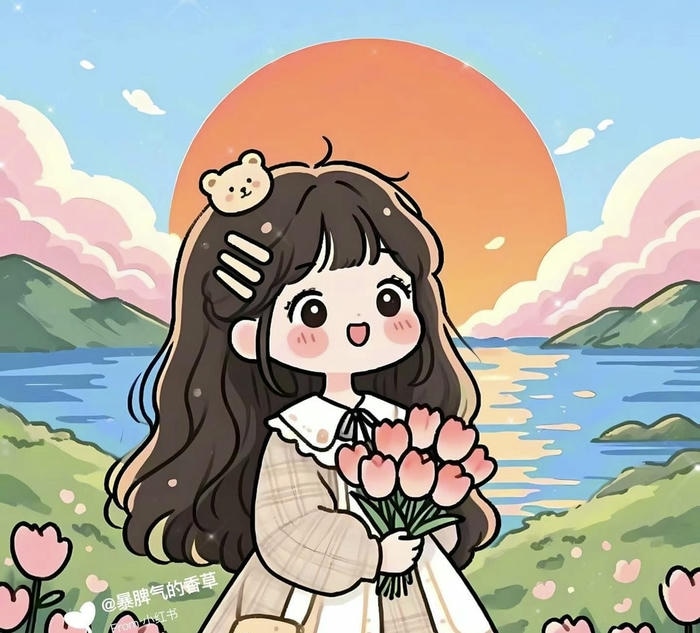 ảnh anime chibi nữ xinh xắn