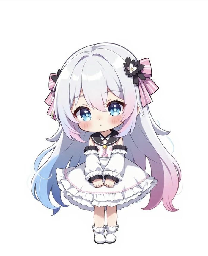 hình chibi nữ tinh nghịch