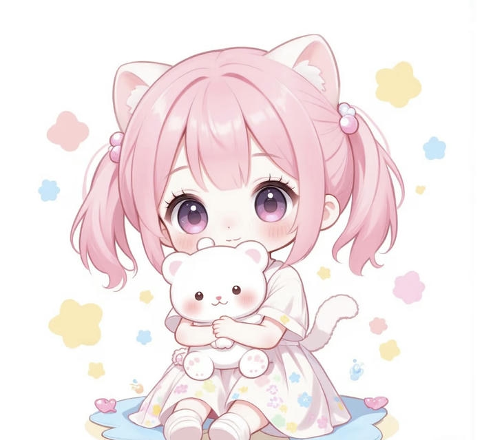 hình chibi nữ dễ thương