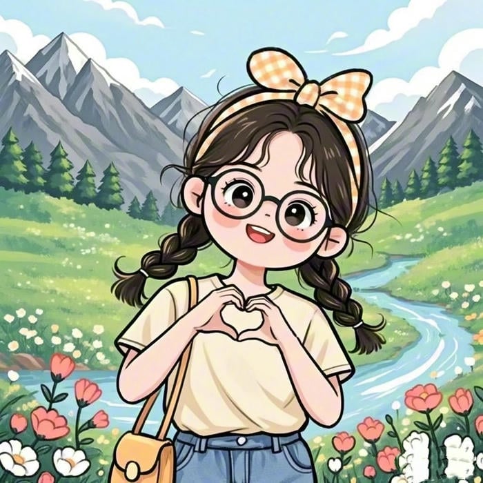 chibi nữ cực kì đáng yêu