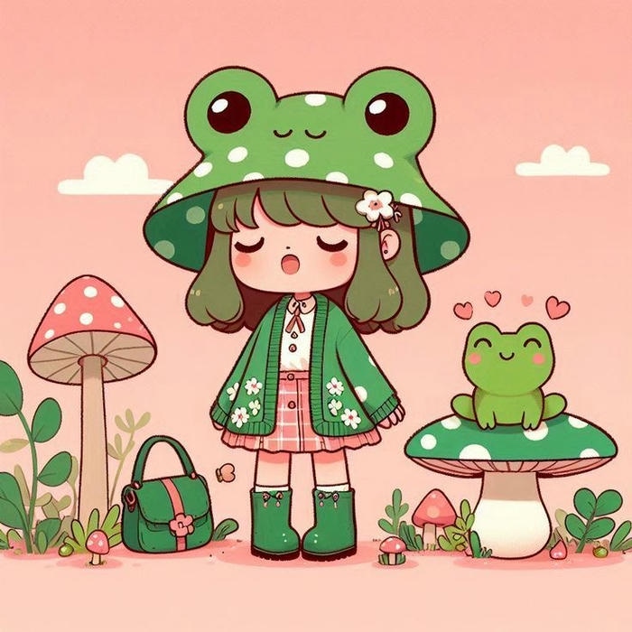 bức hình chibi nữ cute cực đẹp