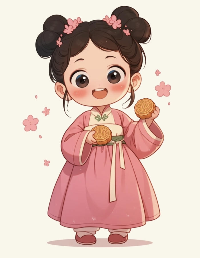 hình ảnh chibi nữ cute tươi tắn