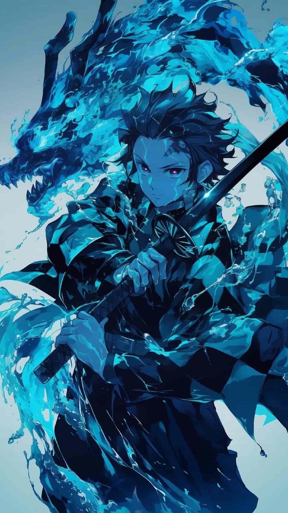 Ảnh tanjiro phiên bản anime