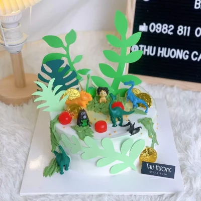 101+ Mẫu bánh sinh nhật khủng long cute cho bé trai
