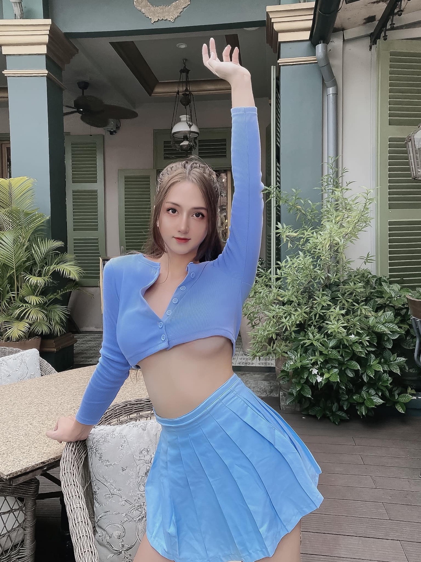 Đứng hình trước thân hình sexy hết cỡ của hot girl chuyển giới Hoàng Học - 5