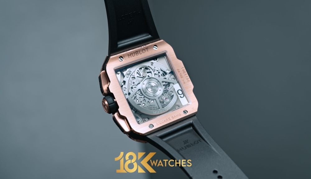 Đồng hồ Hublot mặt vuông chinh phục người hâm mộ nhờ phần “nội lực” mạnh mẽ
