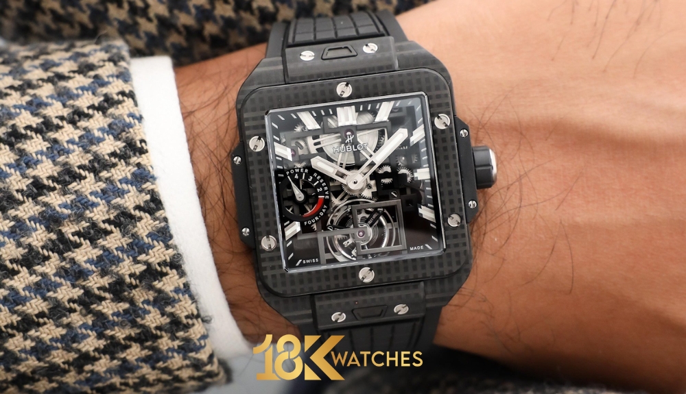 Đồng hồ Hublot mặt vuông thường được lựa chọn bởi doanh nhân và người thành đạt như một biểu tượng của thành công