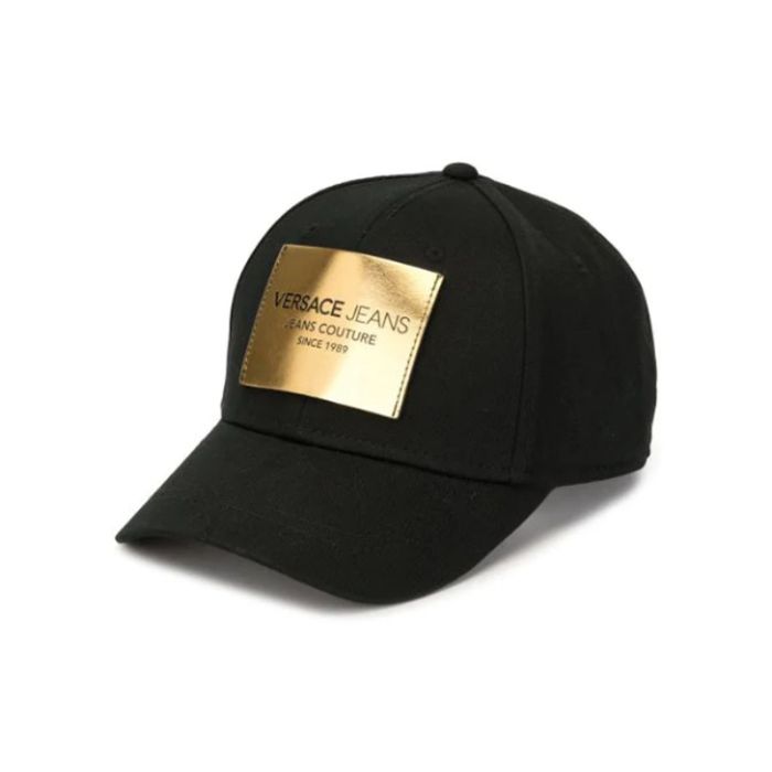 Mũ lưỡi trai Versace Jeans Couture Logo Baseball màu đen
